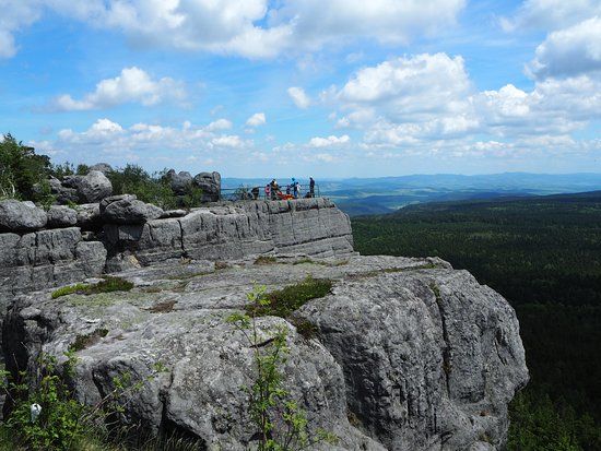 Szczyt górski Szczeliniec Wielki